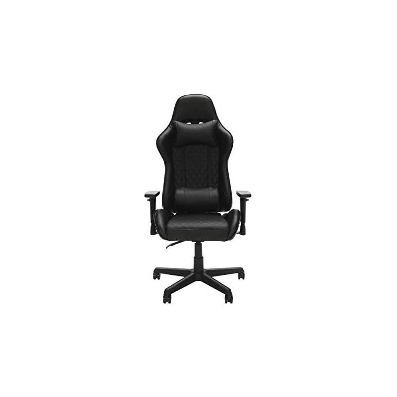100 Racing Style Gaming Chair, in Black (RSP-100-BLK)