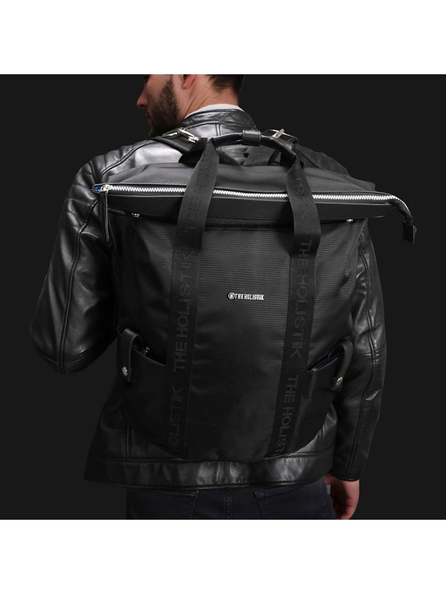 THE HOLISTIK Prime 26 Ltrs Black Large Laptop Backpack