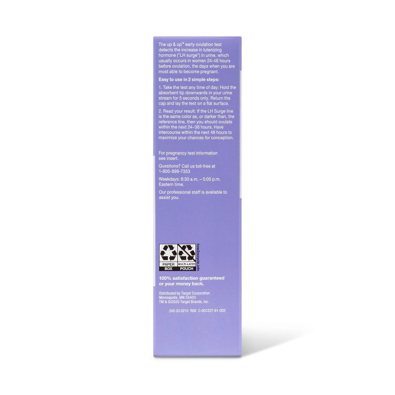 easy@Home 50 Ovulation Test Strips & 20 Pregnancy Test Strips Combo Kit