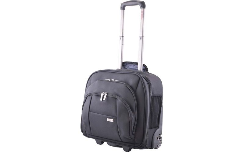 Codi Mobile Lite 15.4" Wheeled Case - Ballistic Nylon, Nylon Interior - Handle, Trolley Strap - 14.5" Height x 16" Width x 9" Depth