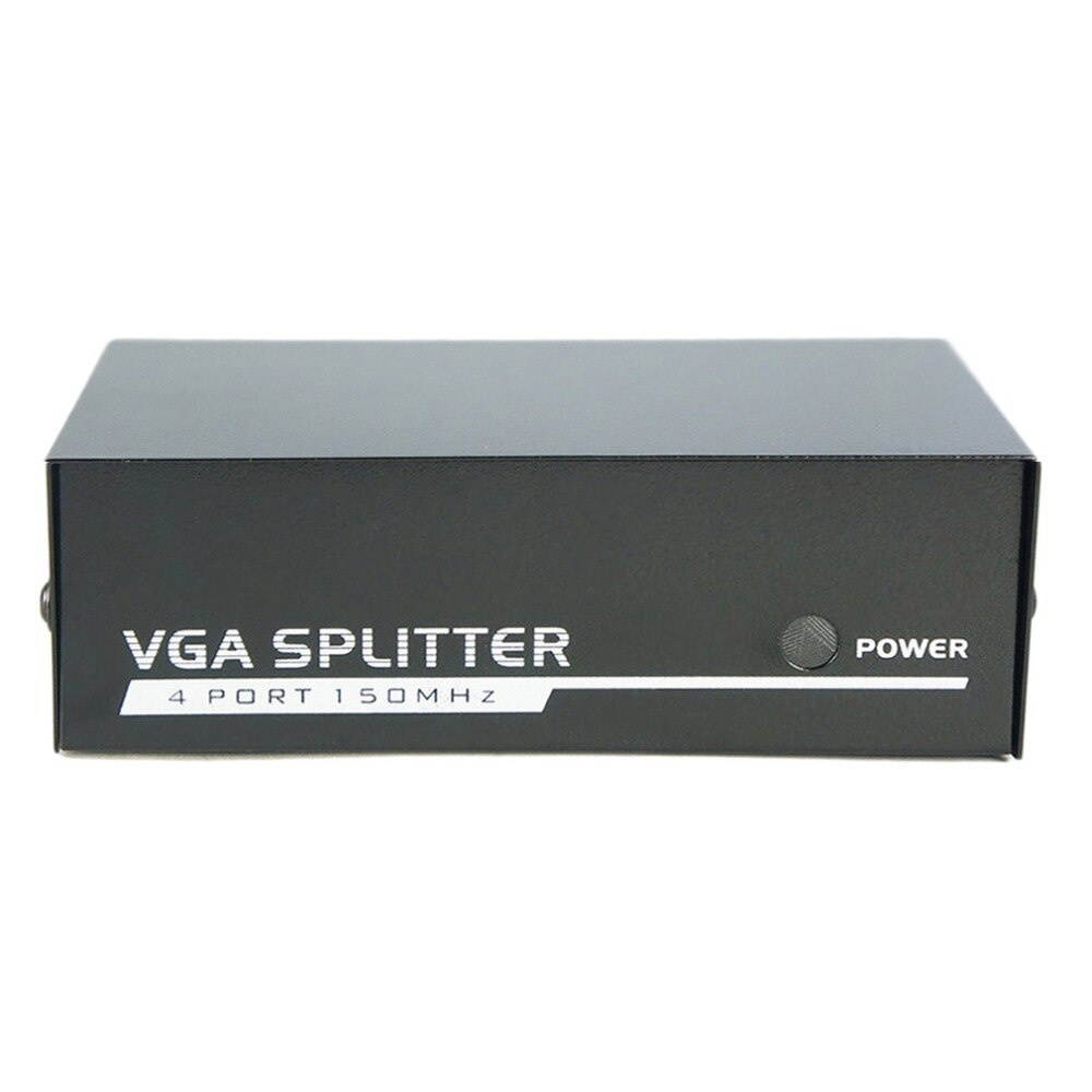 Newest 150MHz 2 Port Monitor Switch VGA SVGA Video Splitter Box Adapter USB Powered