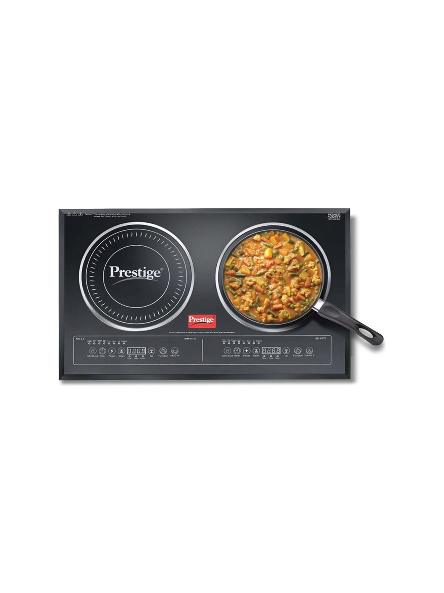 Prestige PIC 16.0 Plus 1900W Induction Cooktop (Black)