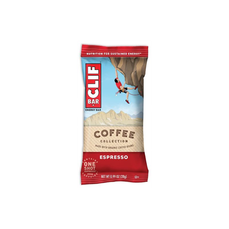 CLIF Bar Coffee Collection Espresso Energy Bar Minis - 19.8OZ/20ct