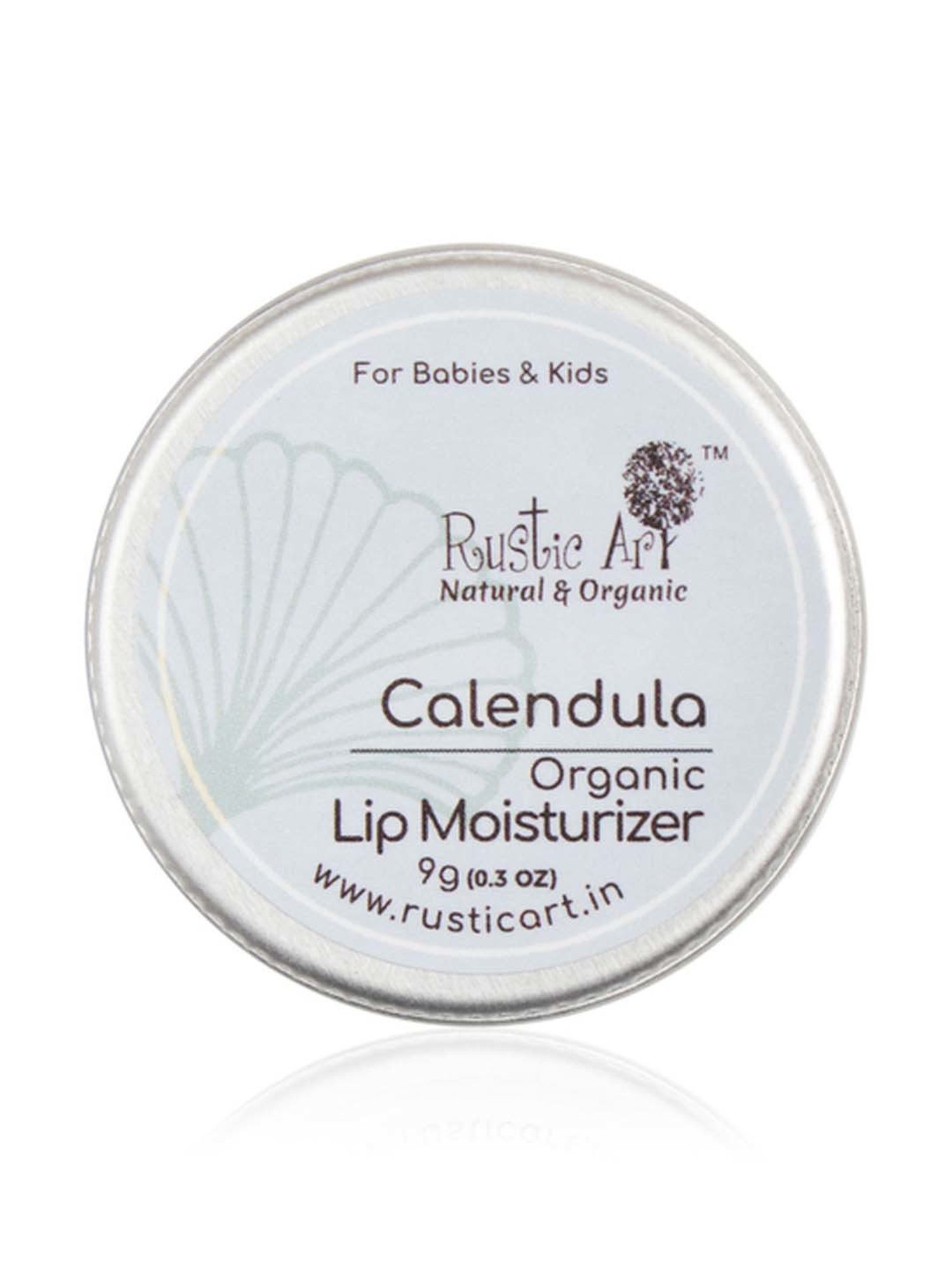 Rustic Art Calendula Lip Moisturizer for Babies and Kids - 9 gm