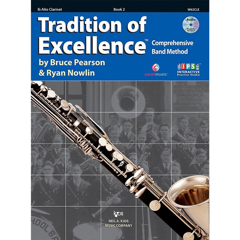 KJOS Tradition Of Excellence Book 2 for Alto Clarinet