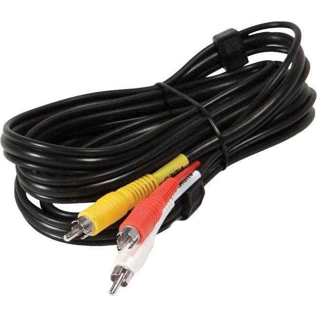 Video CableComposite Cord 30 ft RCA to RCA MMx3AV Cable for TVDVDVCD etd