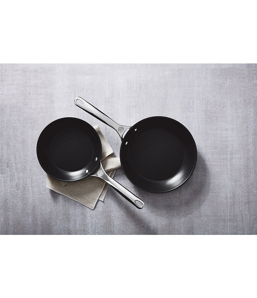 Le Creuset Toughened Nonstick Pro 9.5#double; & 11#double; Fry Pan Set