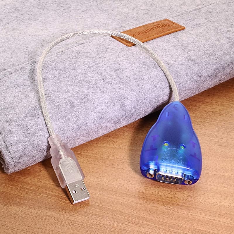 USB to Serial Adapter RS232 DB9 Male Windows 10 8 7 and Mac