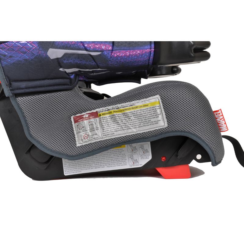 Kids'Embrace Marvel Black Panther Combination Harness Booster Car Seat