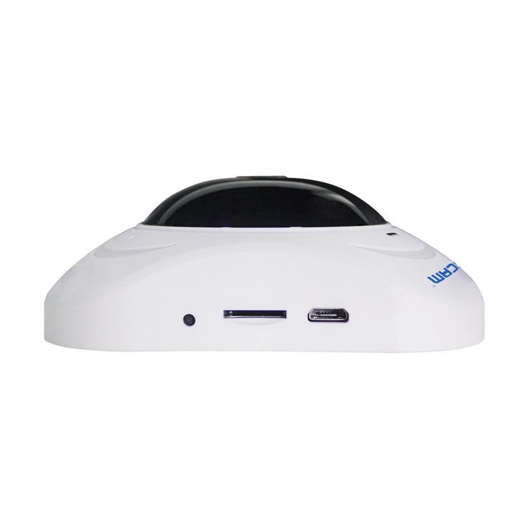 ESCAM Q8 960P 1.3MP 360 Degree VR Fisheye WiFi IR Infrared IP Camera Two Way Audio Motion Detector