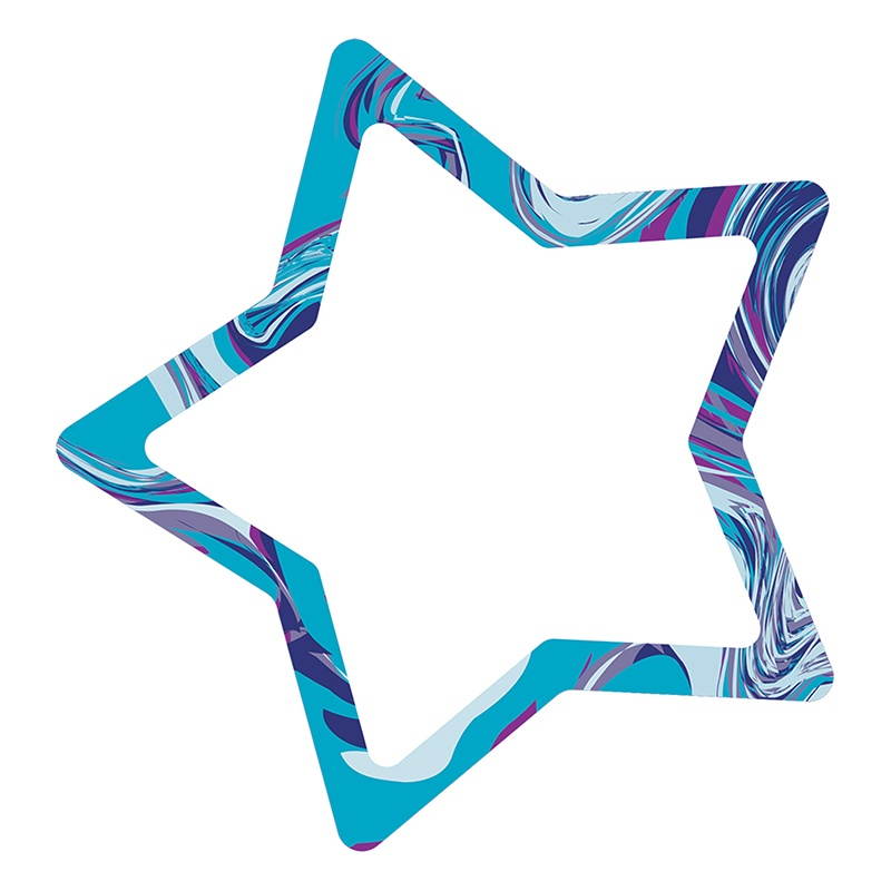 CARSON DELLOSA EDUCATION GALAXY MARBLE SWIRL STAR NOTEPAD