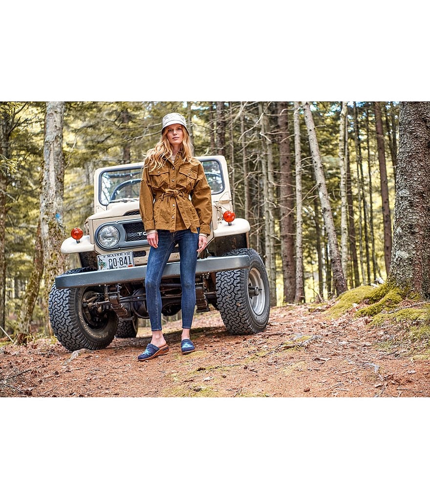 Schutz Sionne Clear Vinyl Pointed Toe Mules