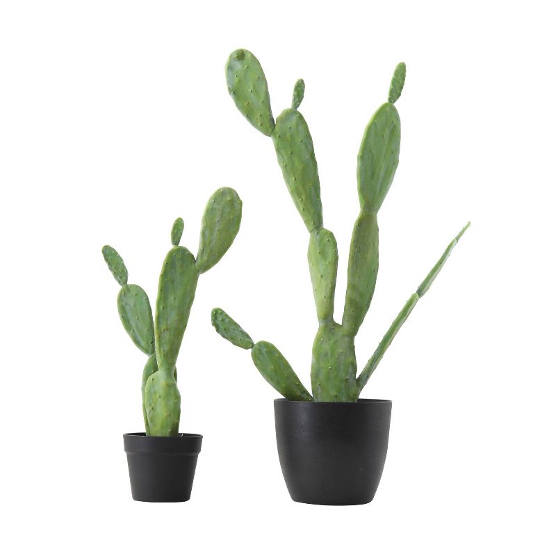 25" x 5.5" Artificial Faux Cactus Plant in Pot - 3R Studios