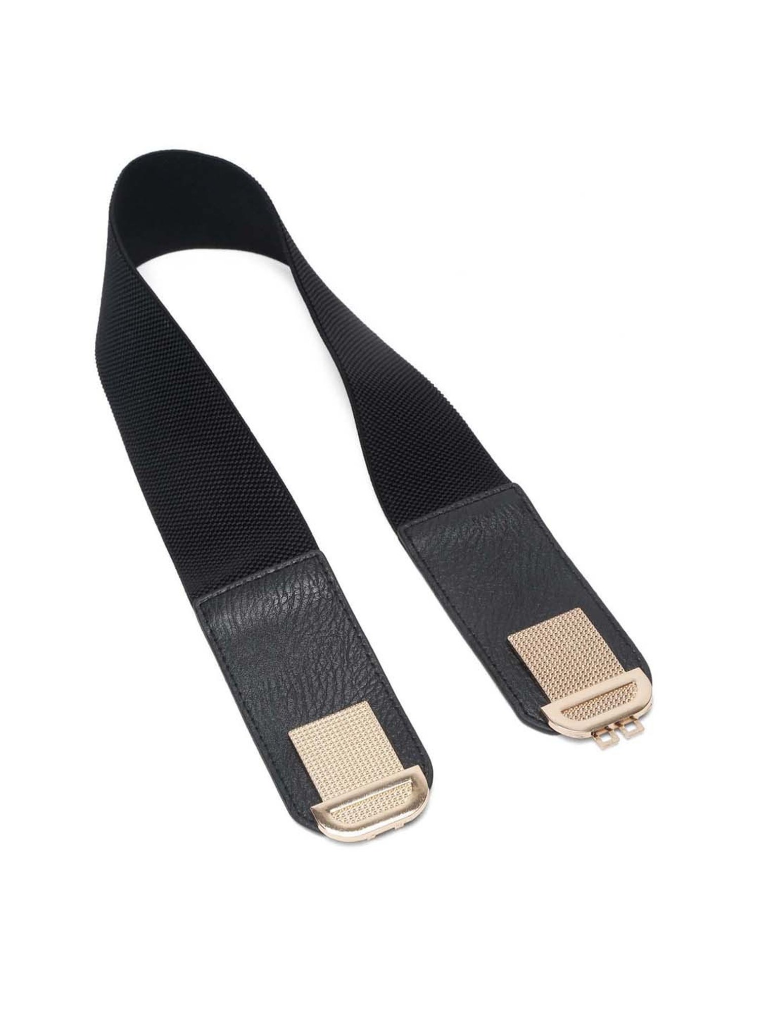Apsis Black Wide Belt for Women