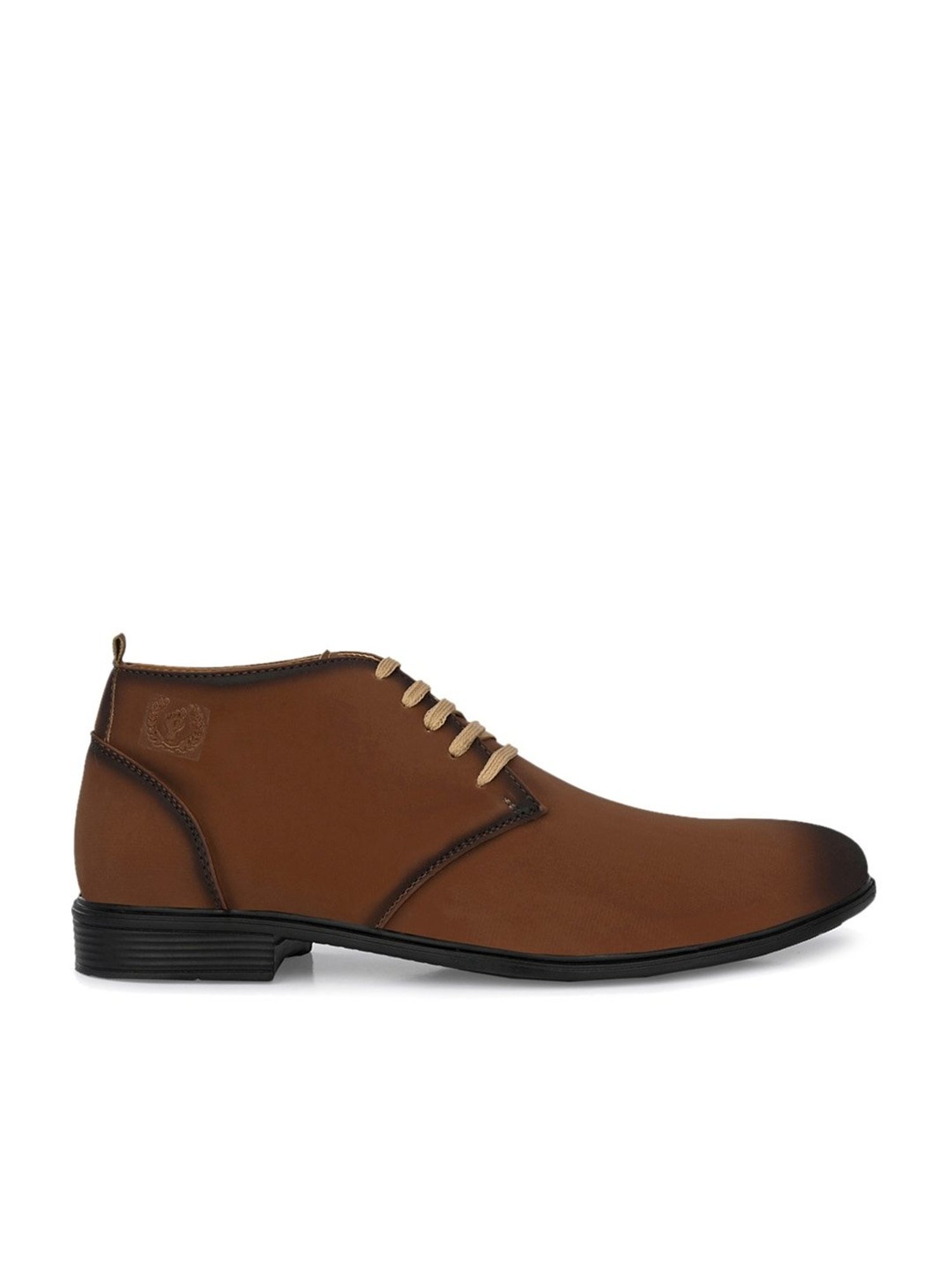 Prolific Men's Brown Derby Shoes