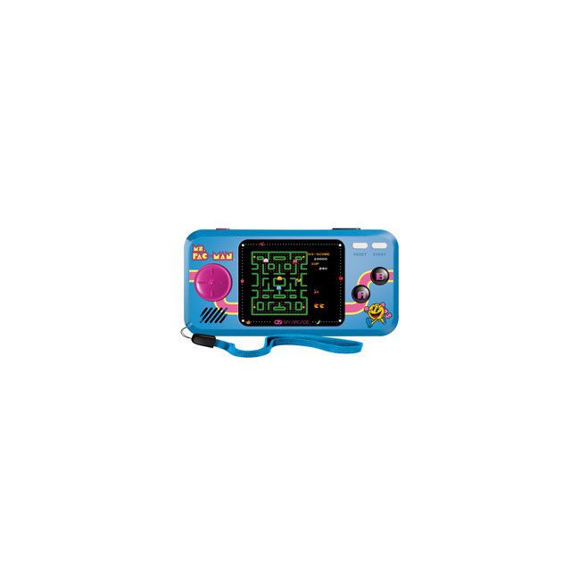 My Arcade MS. PAC-Man Pocket Player Portable Handheld with 3 Games: MS.PAC-Man, Sky Kid & MAPPY