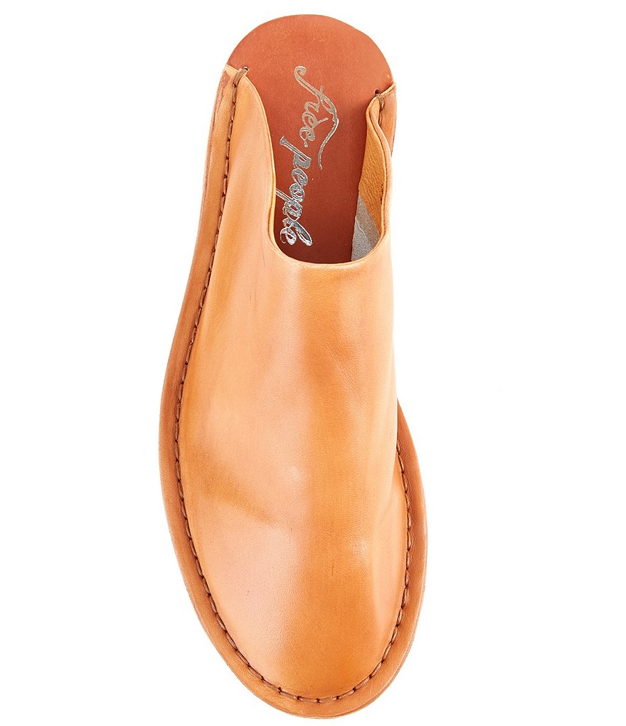 Free People Blake Stitch Down Leather Mules