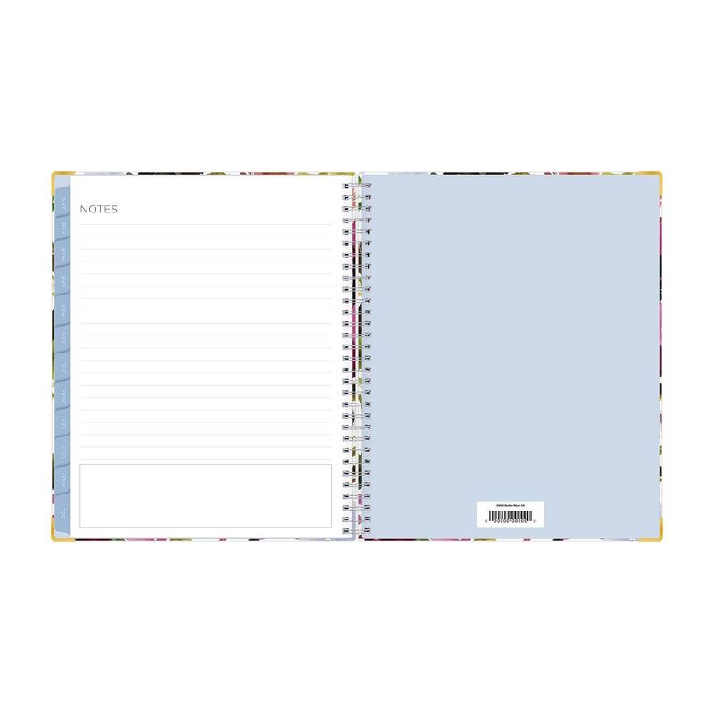 2021 Planner 7" x 9" Hard Cover Daily/Monthly Wirebound Shore Peri - Kelly Ventura