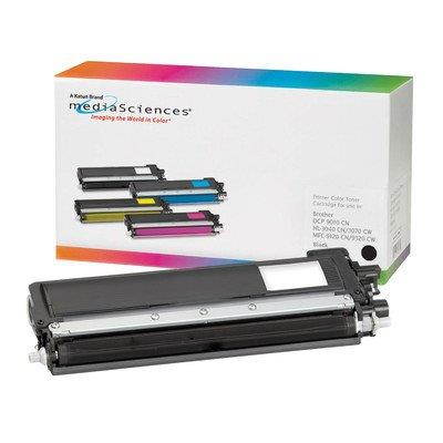 Media Sciences 39855 Black Compatible, Remanufactured, TN210BK, Toner, 2200 Page-Yield