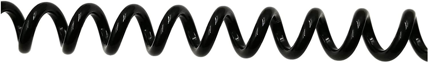 zdyCGTime 10FT/2.5M Spiral Coiled USB 2.0 Male to Female Data Sync & Charge Cable (Black)