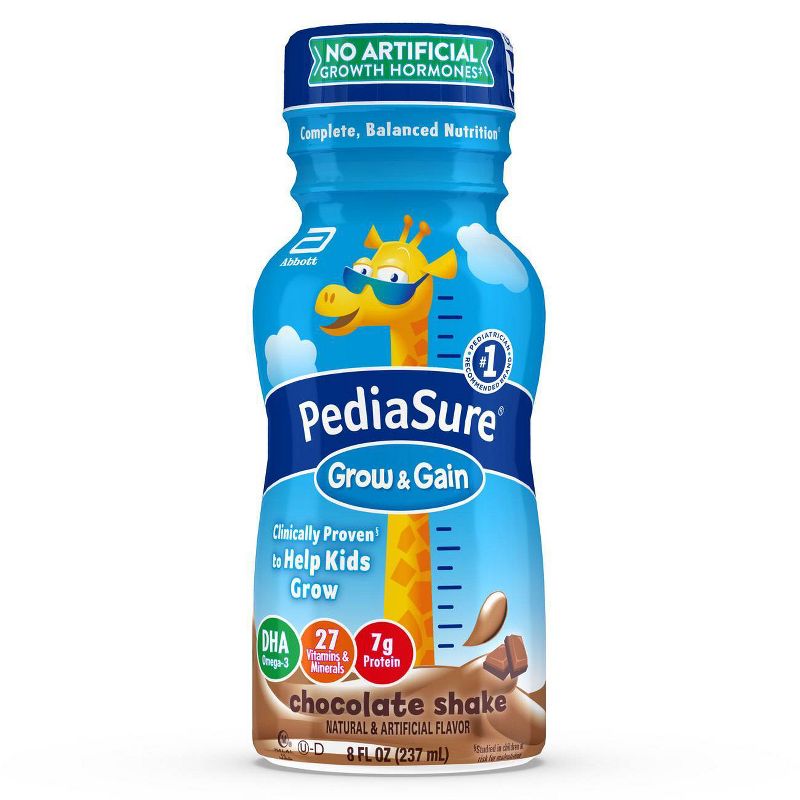 PediaSure Grow & Gain Kids' Nutritional Shake Chocolate - 6 ct/48 fl oz