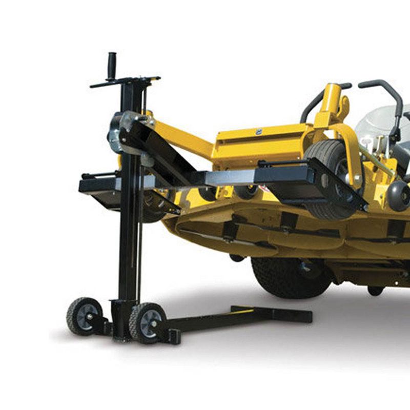 MoJack UPC Flat Folding 500lb Capacity Riding Lawn Tractor Mower Lift Jack, MJXT