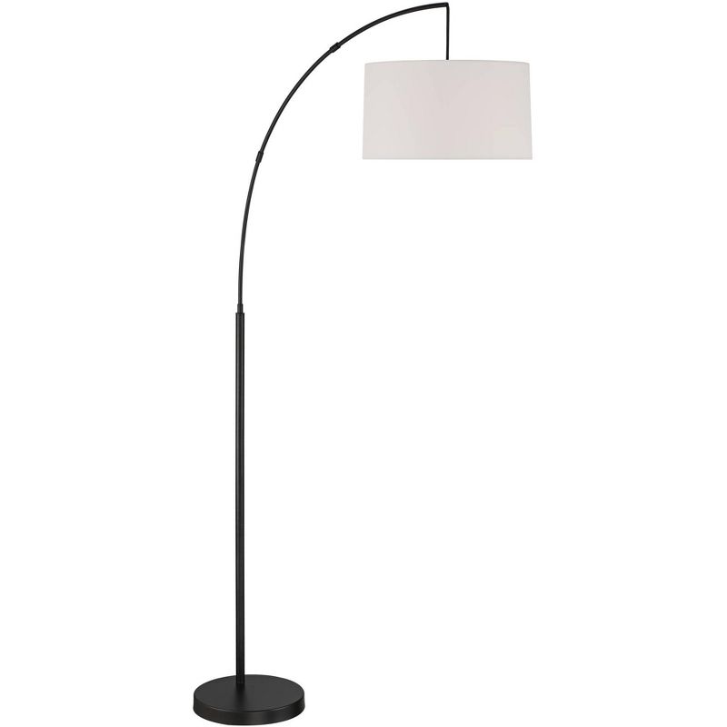 360 Lighting Cora Black Arc Floor Lamp