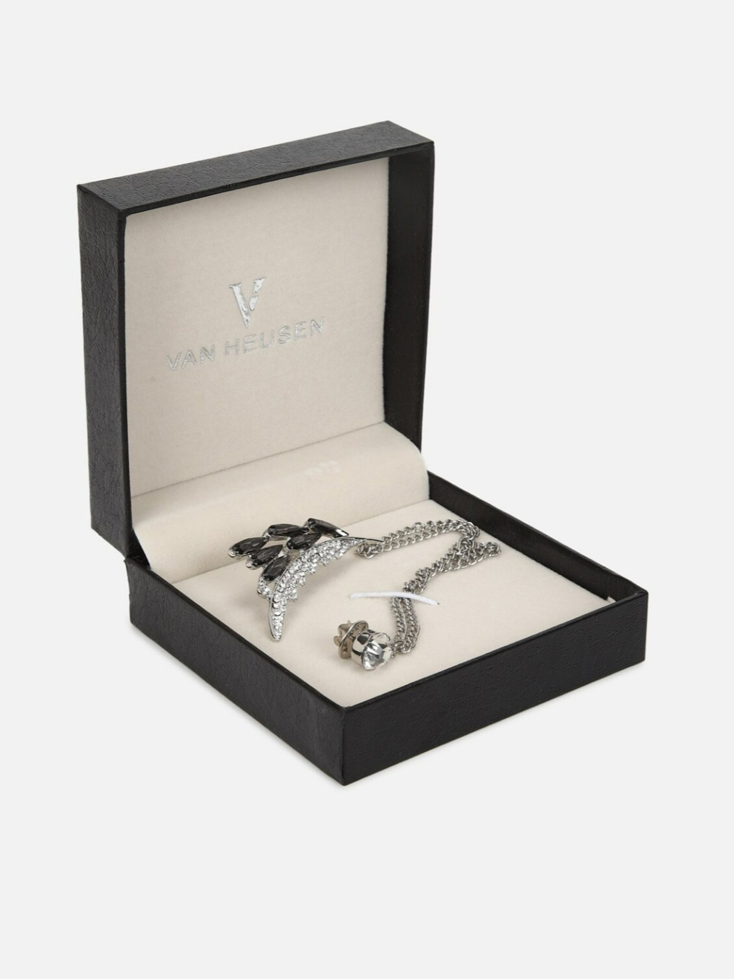 Van Heusen Silver Lapel Pin