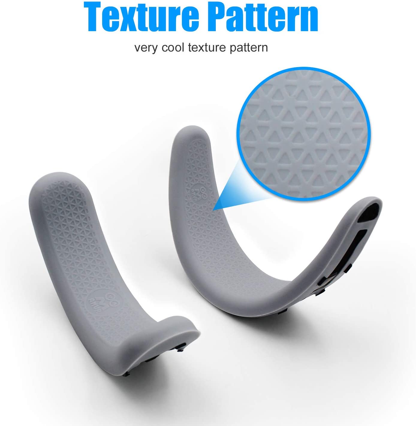 2 Pairs Oculus Quest 2 Elite Washable Silicone Handle Protective Cover