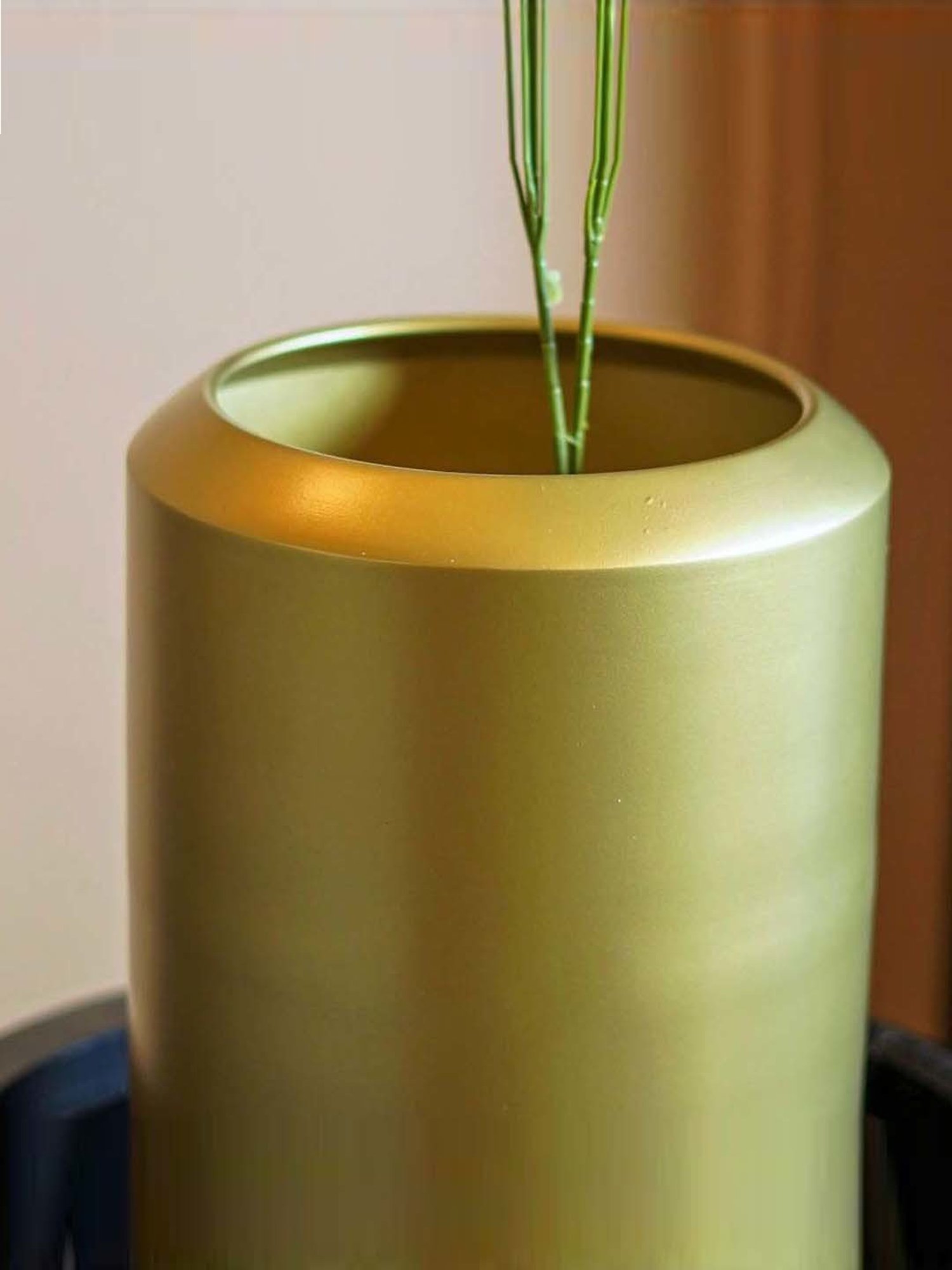 The Artment Minimal Garden Golden Iron Table Planter Pot - Set of 4