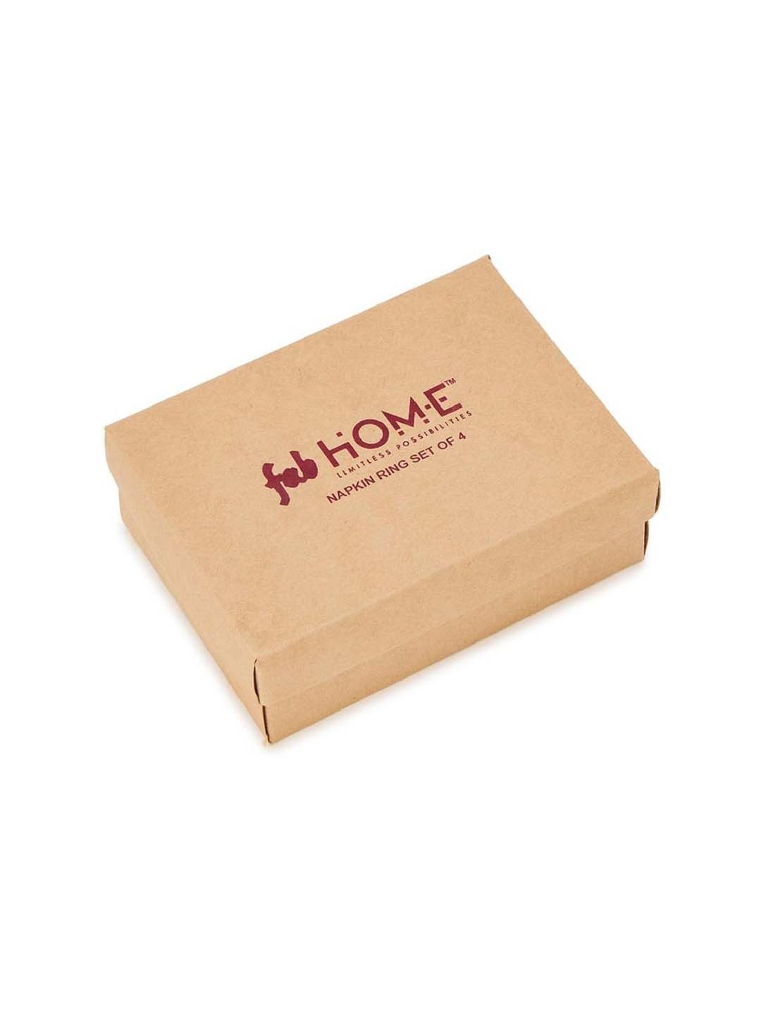 ExclusiveLane The Dancing Peacock Brown Sheesham Wood Napkin Holder - Set of 1