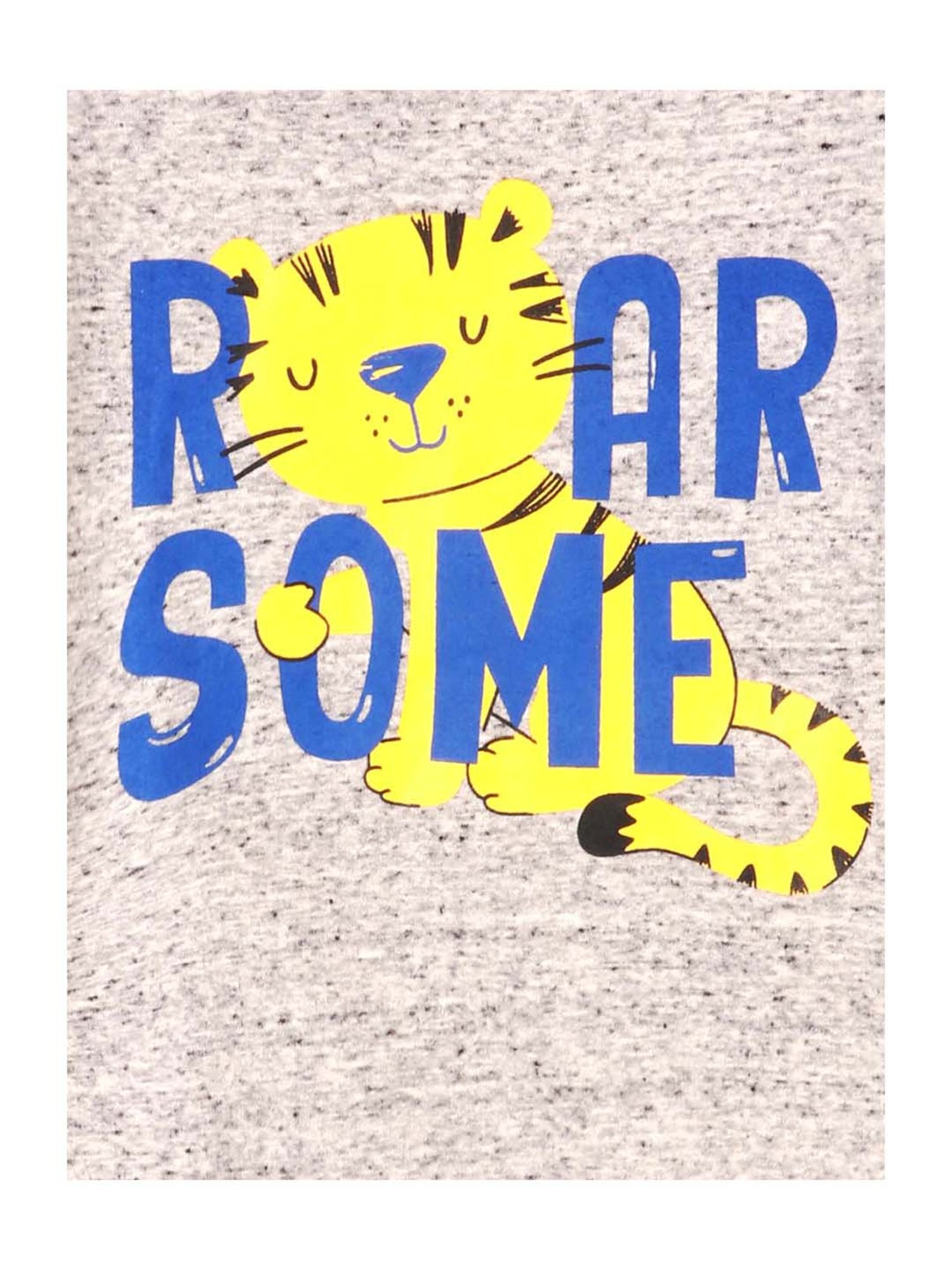 Lazy Shark Kids Grey Printed Hoodie