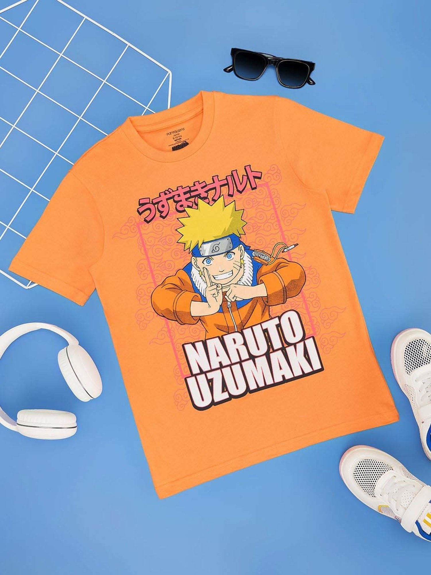 Pantaloons Baby Kids Papaya Cotton Regular Fit T-Shirt