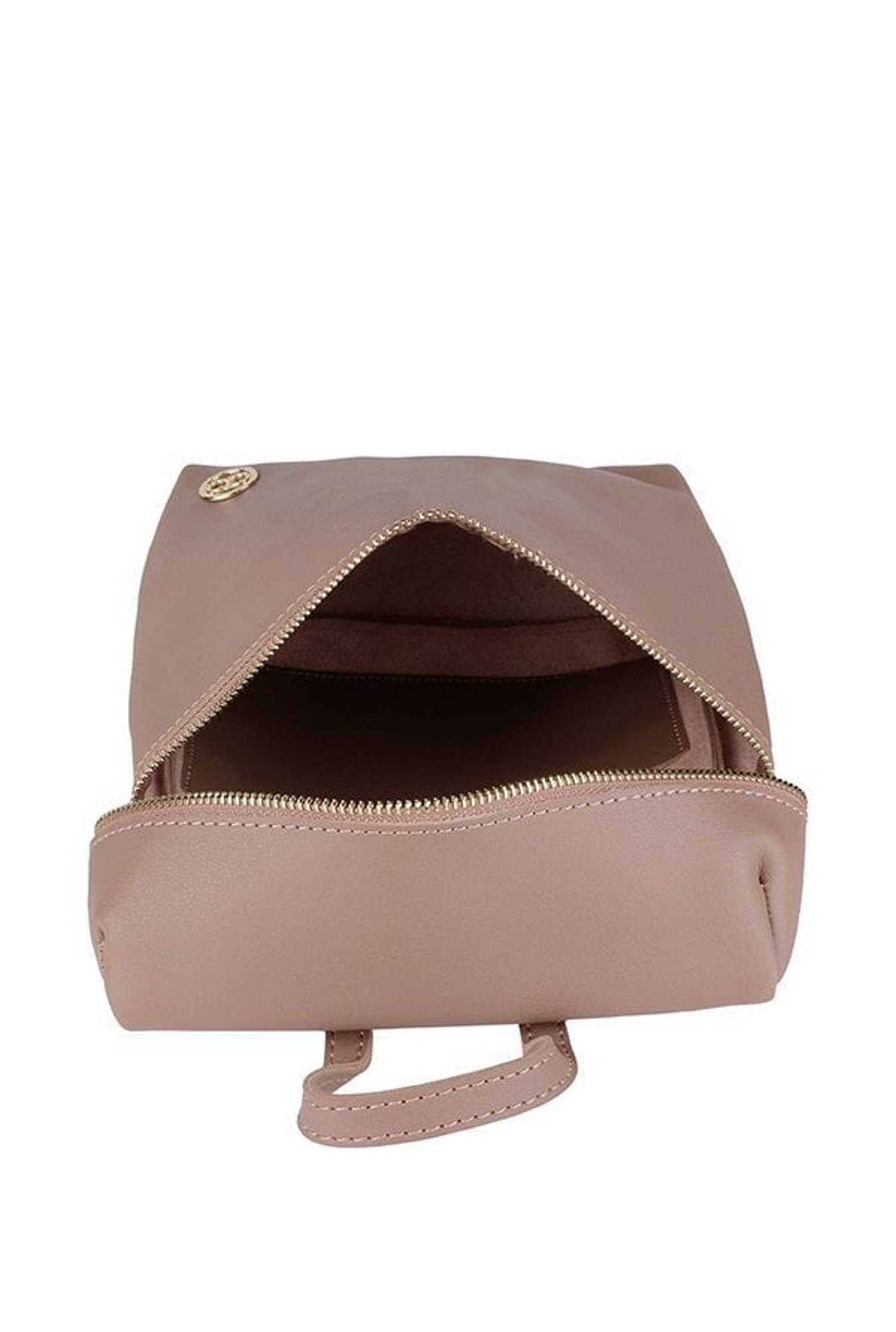 Gio Collection Pink Solid Backpack