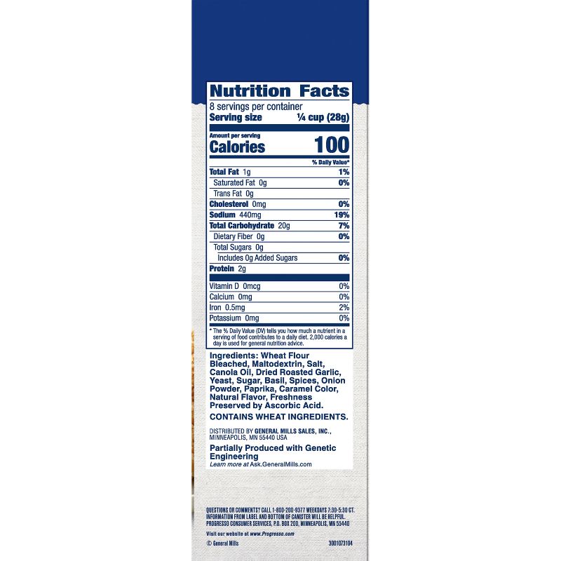 Progresso Panko Crispy Bread Crumbs Italian Style -8oz