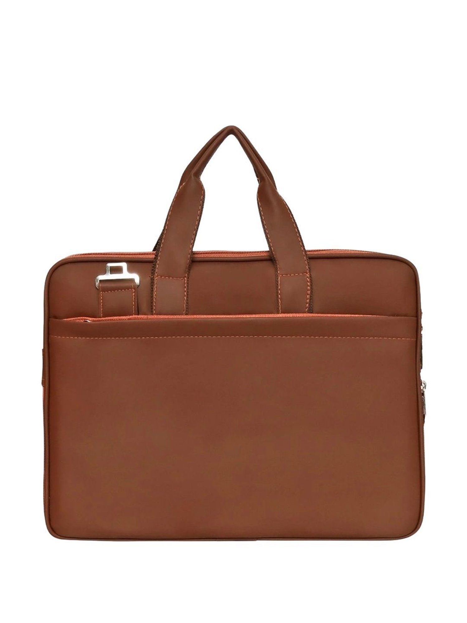 Priority Tan Synthetic Large Messenger Bag