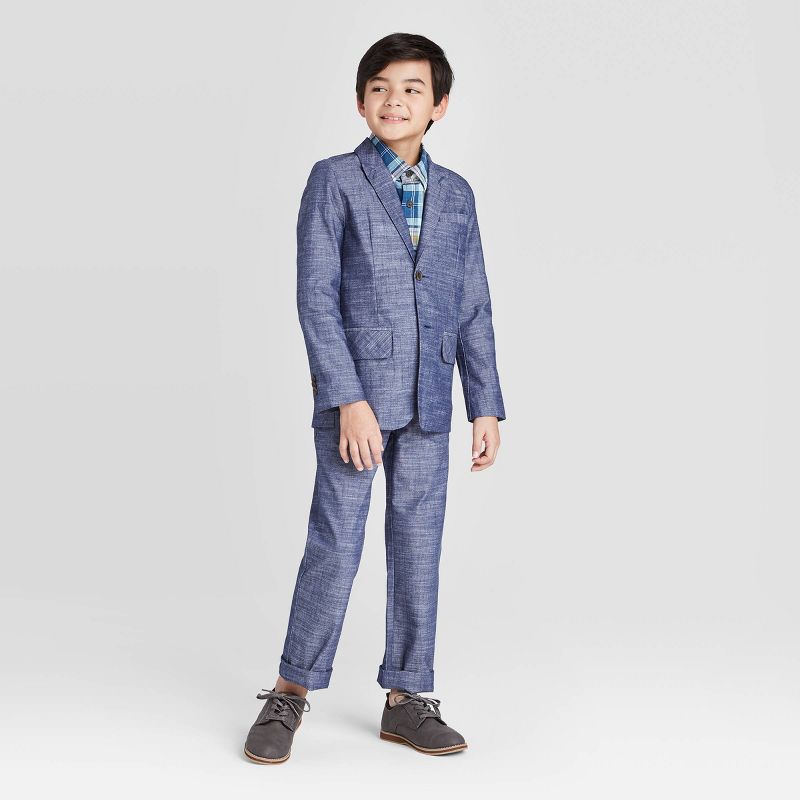 Boys' Spider-Man Varsity Bomber Jacket - Blue/Red 4 - Disney Store