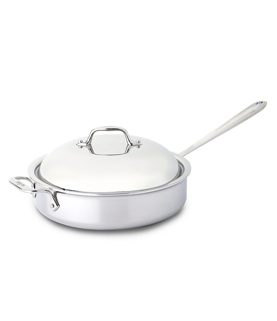 All-Clad Stainless Steel 4-Quart Saute Pan with Dome Cover