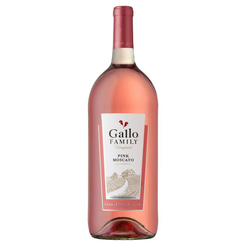 Gallo Family Pink Moscato Wine - 1.5L Bottle