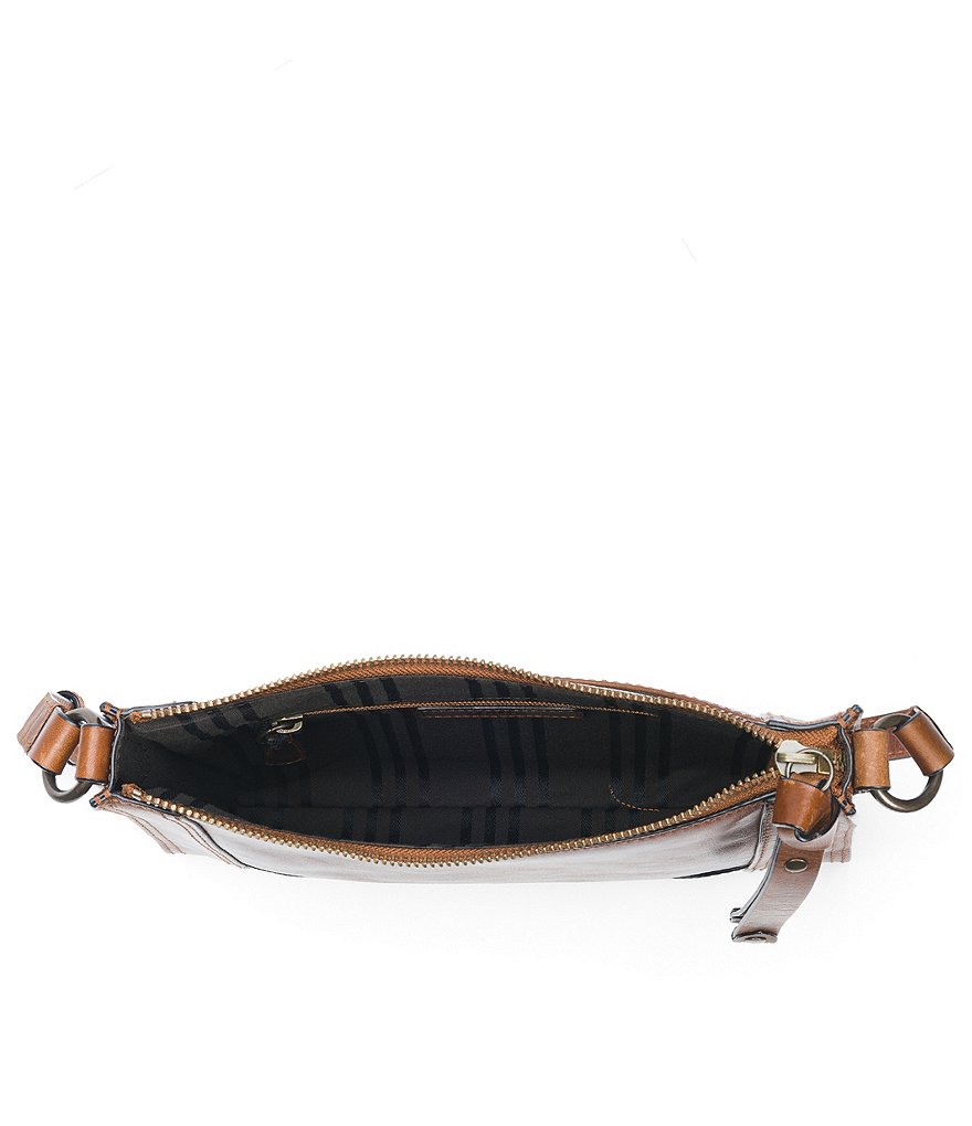 Frye Melissa Zip Leather Crossbody Bag