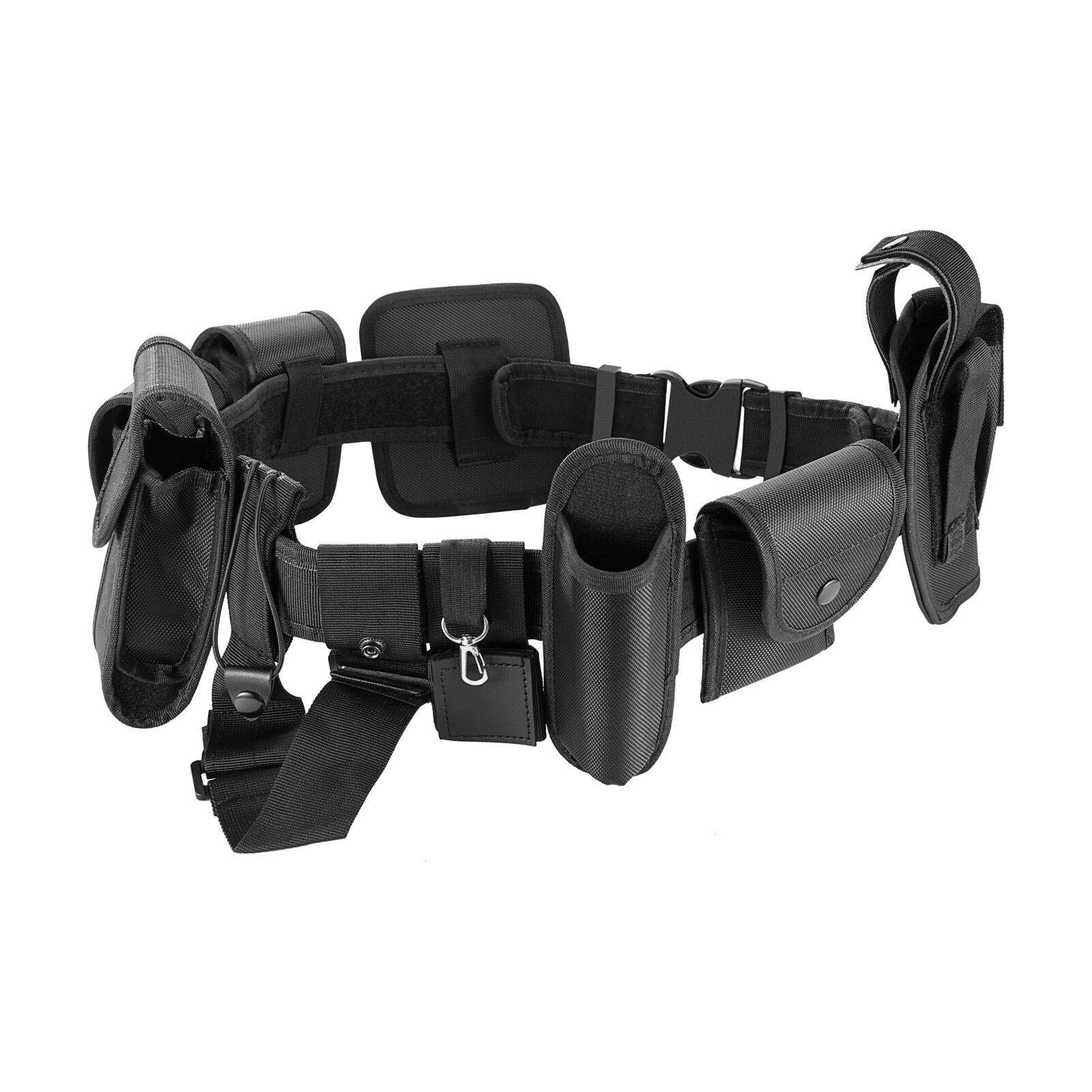 Police Security Guard Modular Enforcement Equipment Duty Belt Tactical 600 Nylon