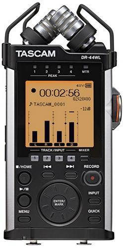 Tascam DR-44WL 4-Channels Handheld Audio Recorder with Wi-Fi