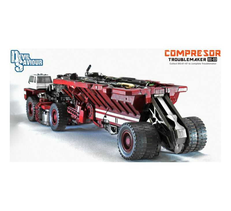 DS-03 Compresor | Devil Saviour Construction Combiner Action figures