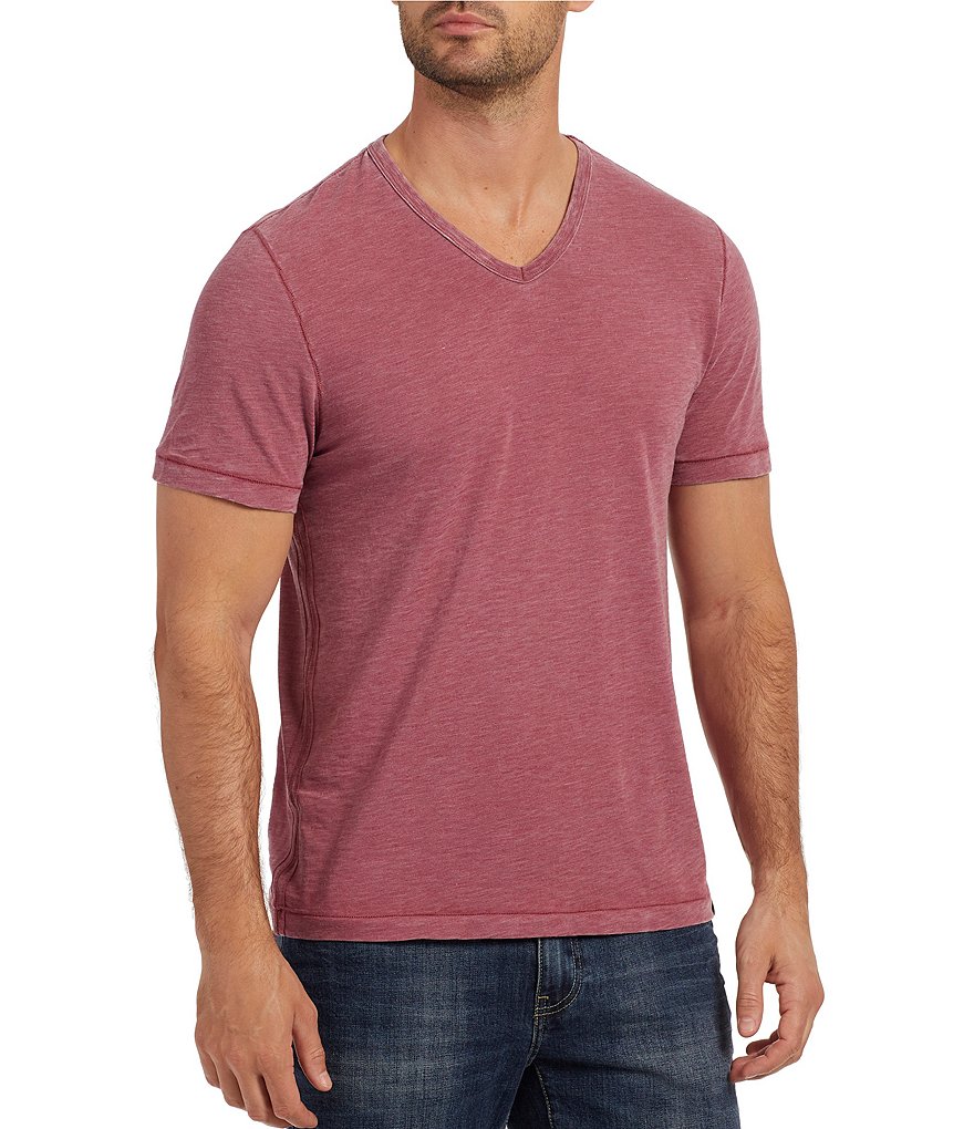 Flag And Anthem V-Neck Brevard Burnout Short-Sleeve T-Shirt