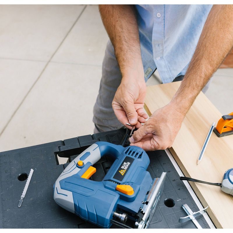 Blue Ridge Tools 5pc Jigsaw Wood Cutting Blades Power Saws