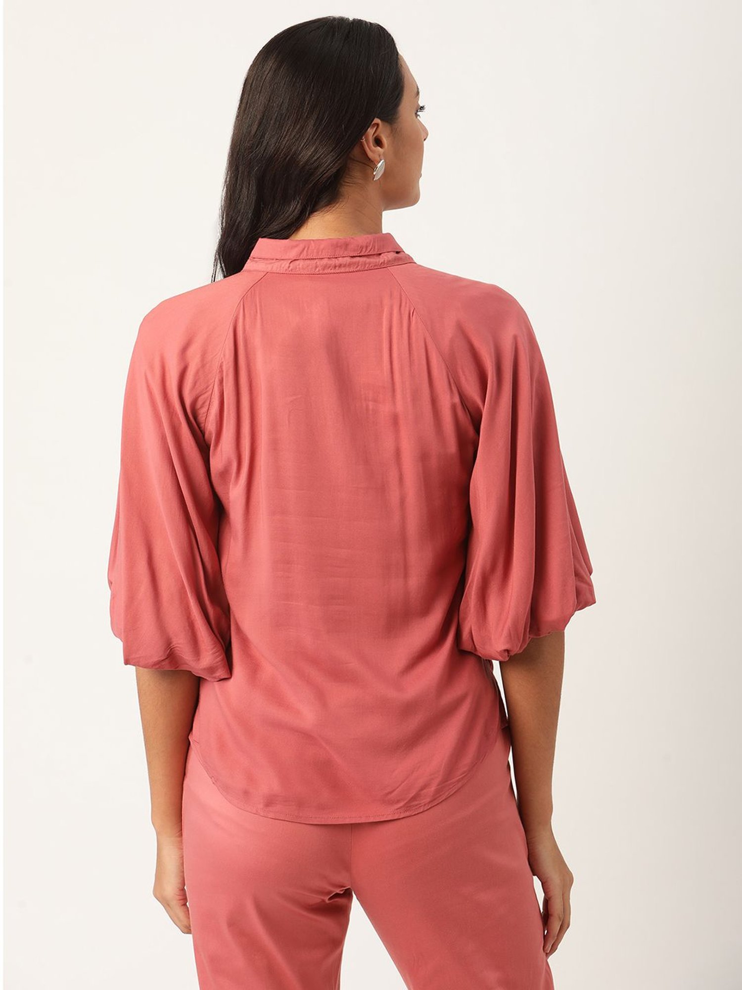 Rooted Dusty Cedar Embellished Shirt
