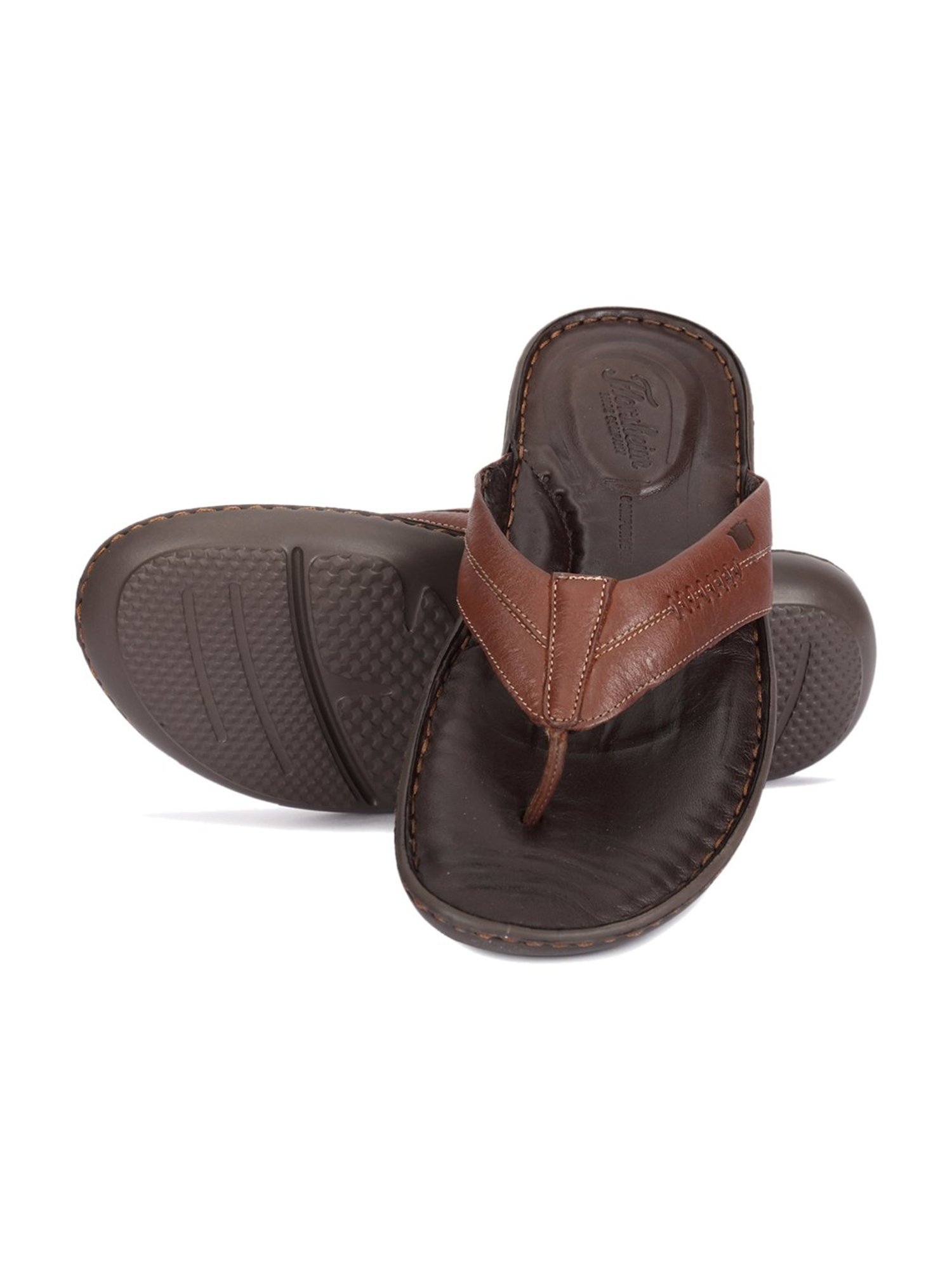 Florsheim Tan Thong Sandals