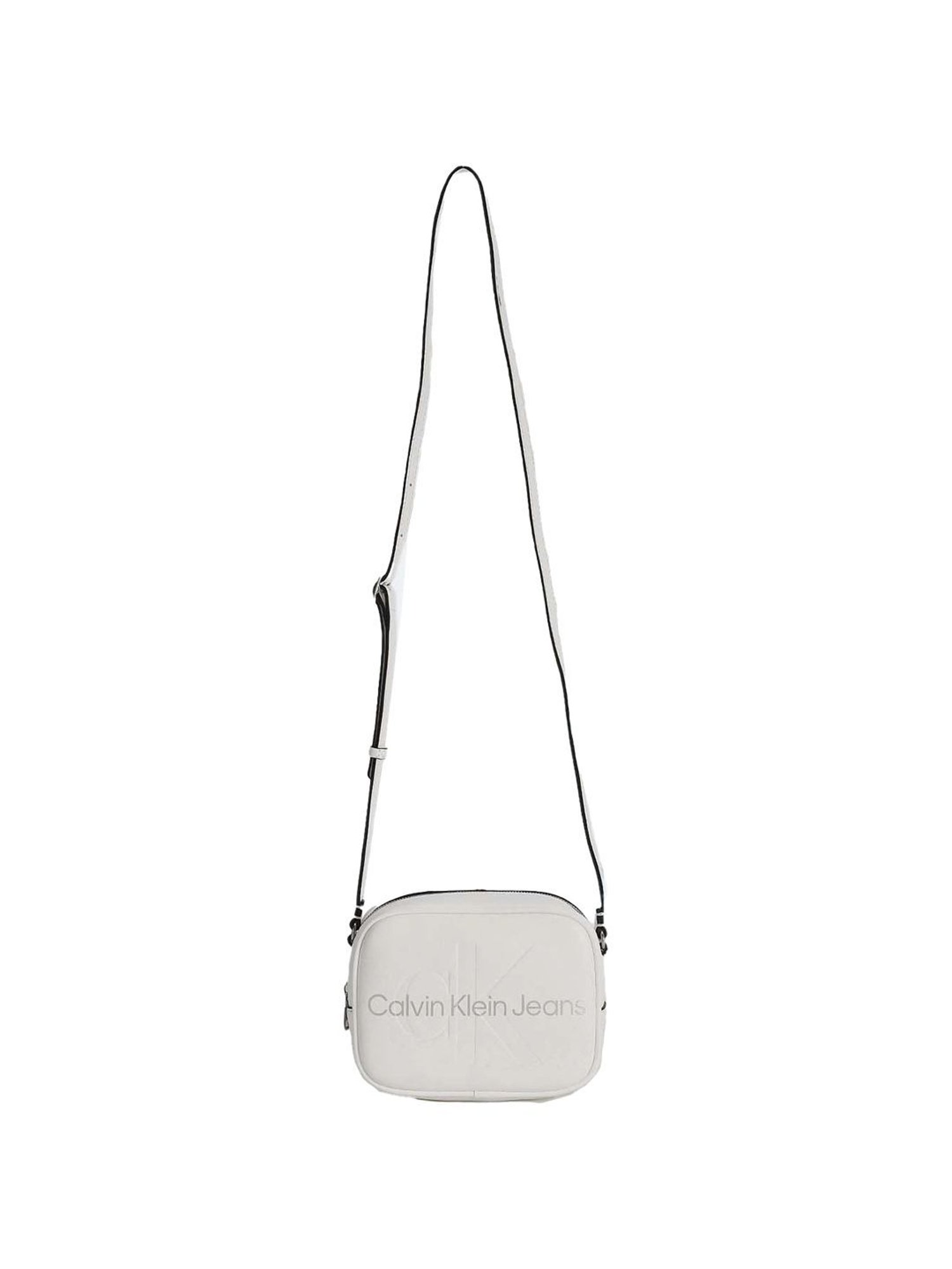 Calvin Klein White Medium Cross Body Bag