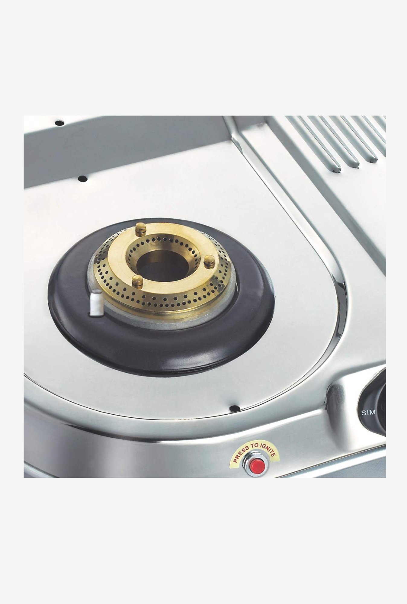 Prestige DGS 04 Duplex 40257 4 Burners Gas Stove (Silver)