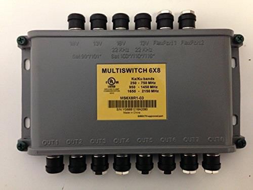 Directv wb68 Dtv 6x8 Switch for HD Antenna